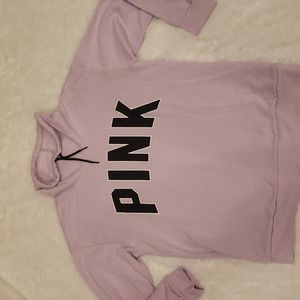 Pink Mock Hoodie